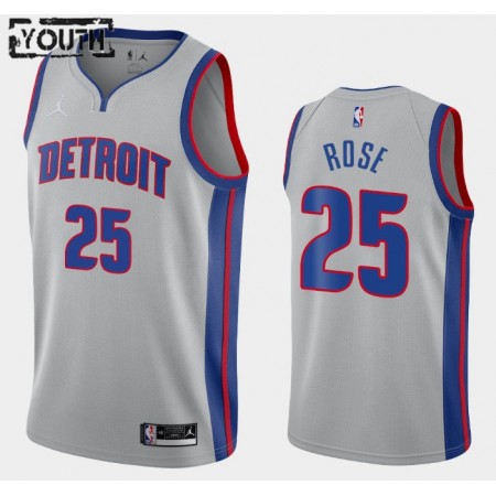 Kinder NBA Detroit Pistons Trikot Derrick Rose 25 Jordan Brand 2020-2021 Statement Edition Swingman